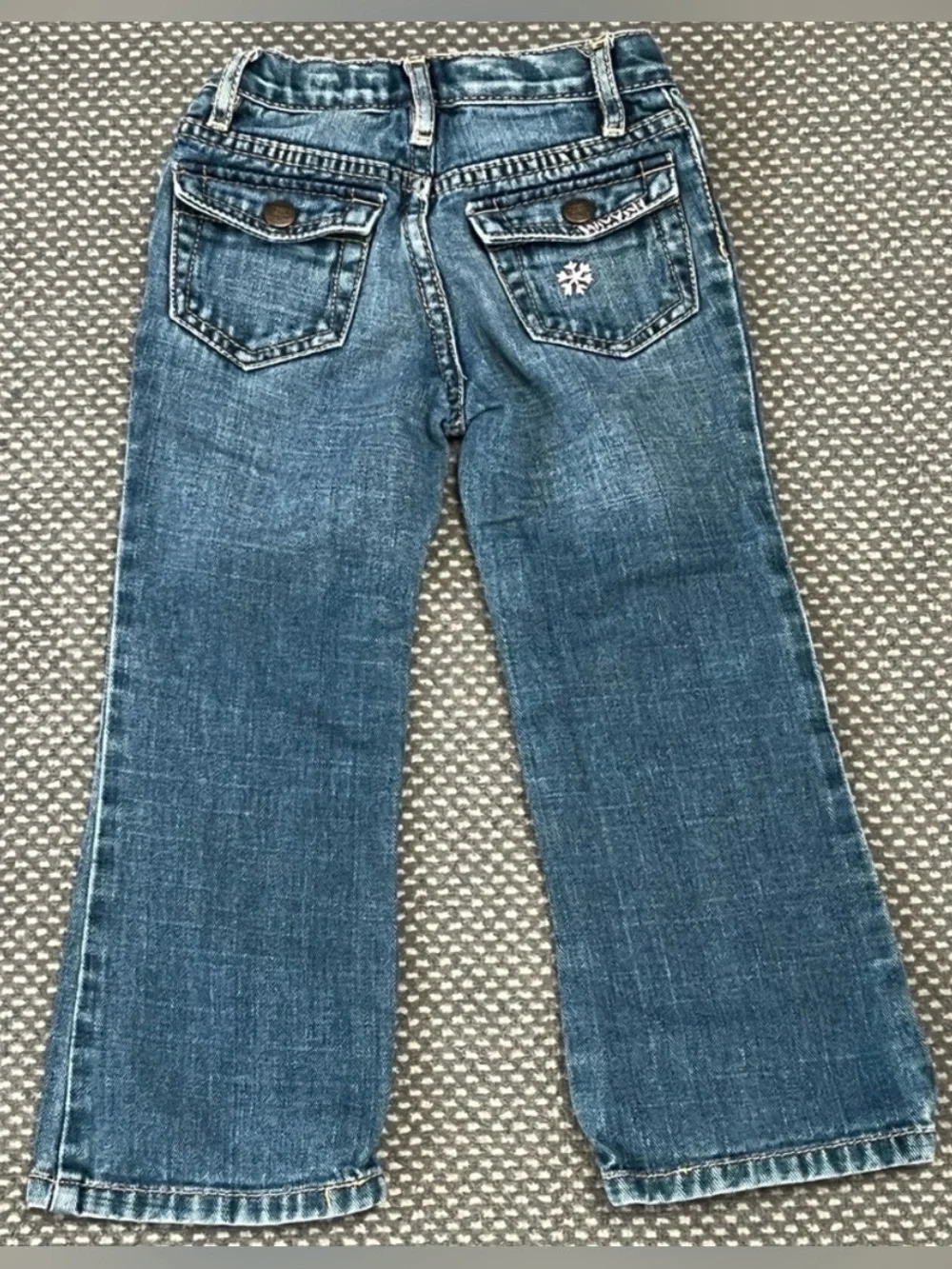GAP Embroidered Patchwork Denim Jeans